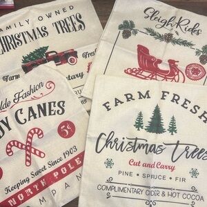 Holiday Throw Pillow Covers 16x16
